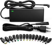 SUNYDEAL 90W Univerzális Laptop Töltő HP Lenovo ASUS Acer Dell Medion 19-20V Adapter 15 Csatlakozó 1