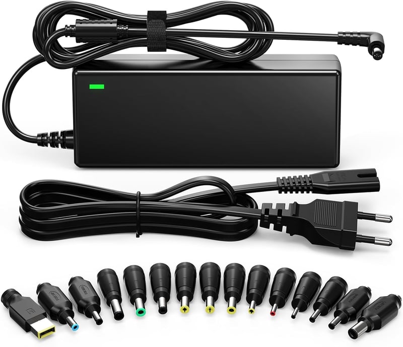 SUNYDEAL 90W Univerzális Laptop Töltő HP Lenovo ASUS Acer Dell Medion 19-20V Adapter 15 Csatlakozó