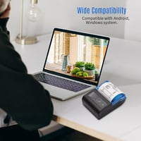 Sunydog 58mm Hordozható Termál Nyomtató Bluetooth USB Számlanyomtatás Android Windows 4