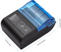 Sunydog 58mm Hordozható Termál Nyomtató Bluetooth USB Számlanyomtatás Android Windows 9