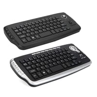 Sunydog E30 2,4 GHz bezdrôtová klávesnica s trackballom a rolovacím kolieskom pre Android TV BOX, Smart TV, PC a notebook, strieborná 2