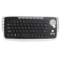 Sunydog E30 2,4 GHz bezdrôtová klávesnica s trackballom a rolovacím kolieskom pre Android TV BOX, Smart TV, PC a notebook, strieborná 1