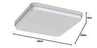 SUNZOS LED stropné svietidlo 36W 4250LM 23x4cm neutrálna biela do obývačky spálne kuchyne 9