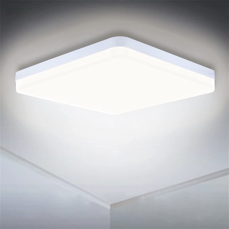 SUNZOS LED stropné svietidlo 36W 4250LM 23x4cm neutrálna biela do obývačky spálne kuchyne