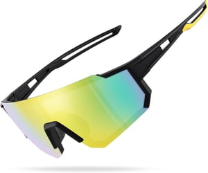 Suoso polarizirane sportske biciklističke naočale UV400 - crno/zlatne
