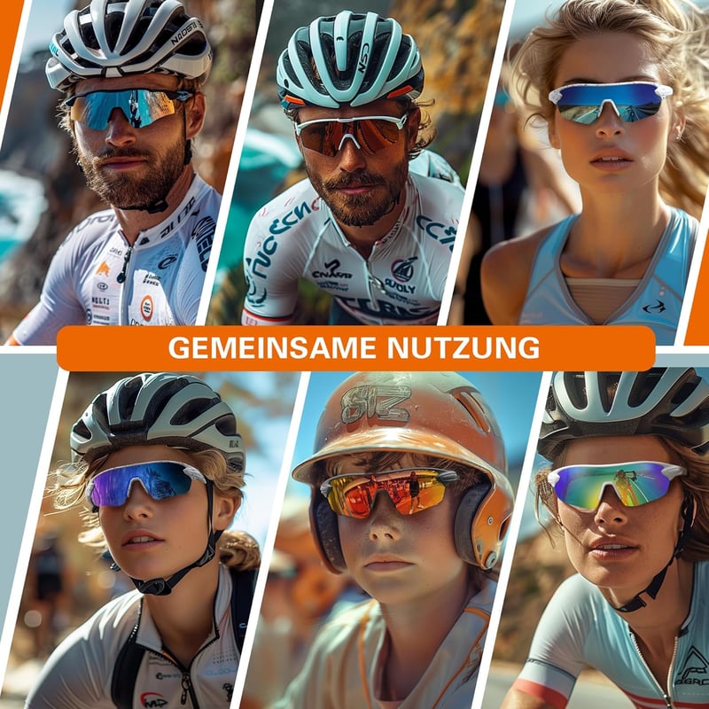 BootyBay polarizált sportüveg kerékpározáshoz férfiaknak és nőknek