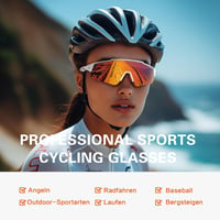 suoso TR90 Polarizált Sportüveg MTB Kerékpározáshoz UV400 Védelem 3