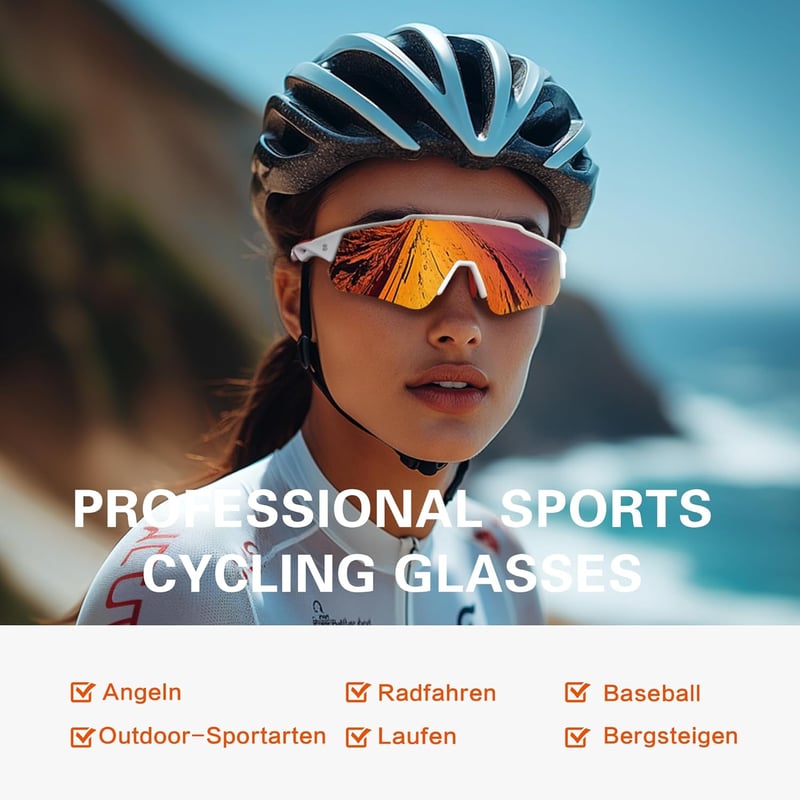 suoso TR90 Polarizált Sportüveg MTB Kerékpározáshoz UV400 Védelem