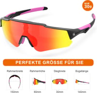 suoso TR90 Polarizált Sportüveg MTB Kerékpározáshoz UV400 Védelem 5