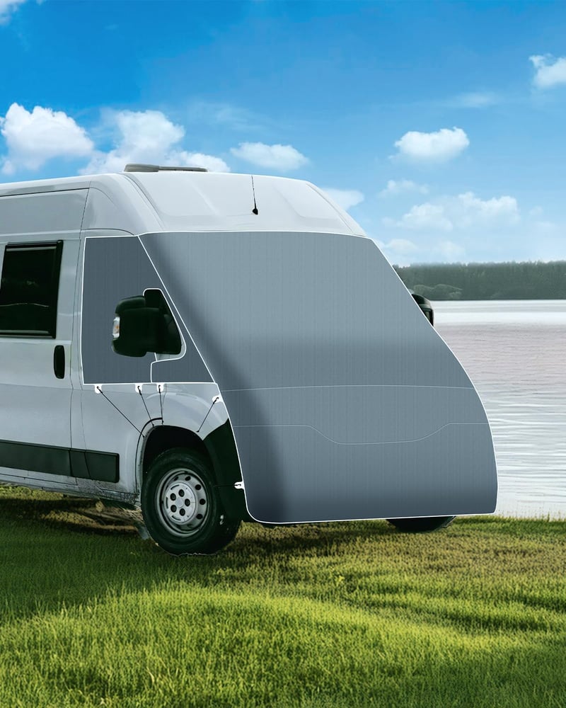 SUPAREE Fiat Ducato szélvédő takaró UV védelem lakóautó előtető