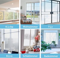 SupBiky ezüst ablakfólia 60x200cm UV védelem tükör hatás 5