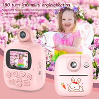 SUPBRO Gyerek Fényképezőgép 1080P Instant Nyomtatás 32GB SD Kártya 3-12 Év 3