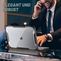 Husă SUPCASE Unicorn Beetle pentru MacBook Air 13,6" (M2/M3/M4) - negru 6