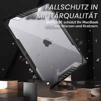 Husă SUPCASE Unicorn Beetle pentru MacBook Air 13,6" (M2/M3/M4) - negru 3