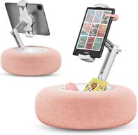 SupeDesk Kindle tartó párna, tablet állvány 4,7-13 hüvelykes készülékekhez, ágy és kanapé használatra - pink 8