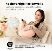 SupeDesk Kindle tartó párna, tablet állvány 4,7-13 hüvelykes készülékekhez, ágy és kanapé használatra - pink 6