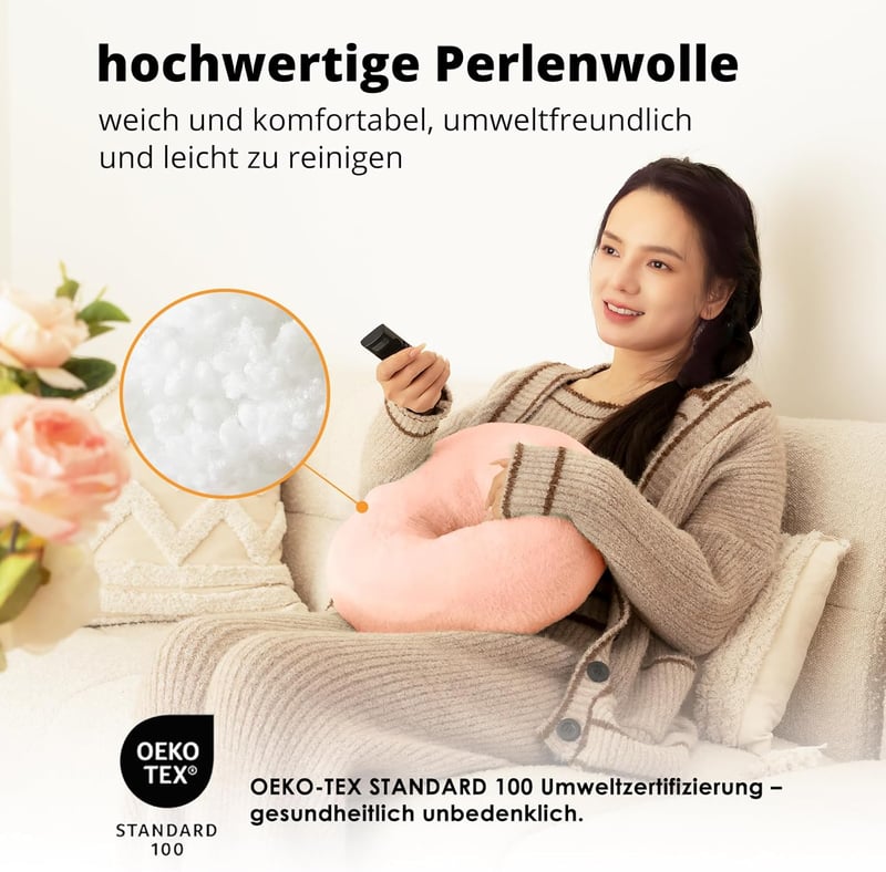 SupeDesk Kindle tartó párna, tablet állvány 4,7-13 hüvelykes készülékekhez, ágy és kanapé használatra - pink