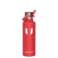 Nerezová fľaša na pitie Super Sparrow so slamkou, 750 ml, termoska FlipFlow 1