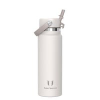 Nerezová fľaša na vodu Super Sparrow 1 liter – Termoska so slamkou SwivelSip, široké hrdlo, bez BPA, nepriepustná, na šport 1