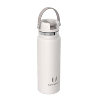 Nerezová fľaša na vodu Super Sparrow 1 liter – Termoska so slamkou SwivelSip, široké hrdlo, bez BPA, nepriepustná, na šport 2