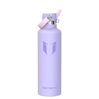 Termos Super Sparrow din oțel inoxidabil cu pai 1L - Sticlă de apă izolată din oțel inoxidabil FlipFlow 1