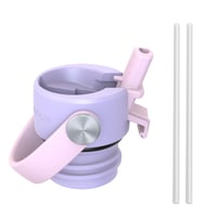 Termos Super Sparrow din oțel inoxidabil cu pai 1L - Sticlă de apă izolată din oțel inoxidabil FlipFlow 4