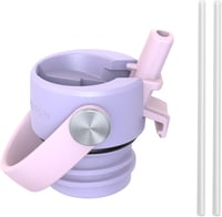 Detská nerezová fľaša Super Sparrow FlipFlow so slamkou, bez BPA - 500 ml 4