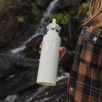 Detská nerezová fľaša Super Sparrow FlipFlow so slamkou, bez BPA - 500 ml 9