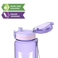 Detská fľaša na vodu Super Sparrow 500 ml, športová fľaša z tritanového plastu bez BPA do školy, na šport a voľný čas, nepriepustná, ľahká 2