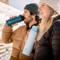 Detská termoska Super Sparrow, 500 ml, nehrdzavejúca oceľ, bez BPA, nepriepustná, fľaša na vodu do školy a na šport, Desert Green 8