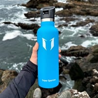 Nerezová detská fľaša na vodu Super Sparrow so slamkou, 500 ml, nepriepustná termoska, športová fľaša bez BPA 5