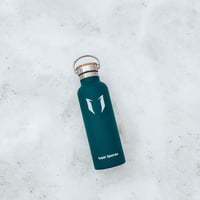Nerezová termoska Super Sparrow — 1 kus so slamkou, bambusový uzáver nie je súčasťou balenia (stav: pozri 2. obrázok) 10