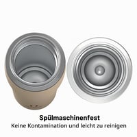 Sticlă de apă din oțel inoxidabil Super Sparrow 18/8 - 750 ml - termos fără BPA, etanș, pentru sport, școală, birou și activități în aer liber 4