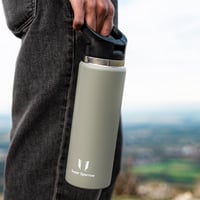 Nerezová fľaša na vodu Super Sparrow s viečkom so slamkou, 750 ml termoska, fľaša na pitie 5