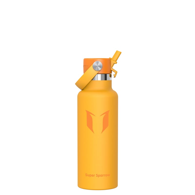 Termos din oțel inoxidabil Super Sparrow, 500 ml, fără BPA, pentru copii și sportivi, ideal pentru școală și călătorii