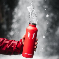 Termos din oțel inoxidabil Super Sparrow 750 ml, fără BPA, etanș, sticlă de apă pentru copii și sport, termos pentru școală și călătorii 6