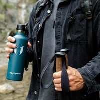 Super Sparrow Rozsdamentes Acél Termosz Palack 350-1000ml BPA-Mentes Sporthoz - 1000 fluid ounces, C- Sky Blue 9