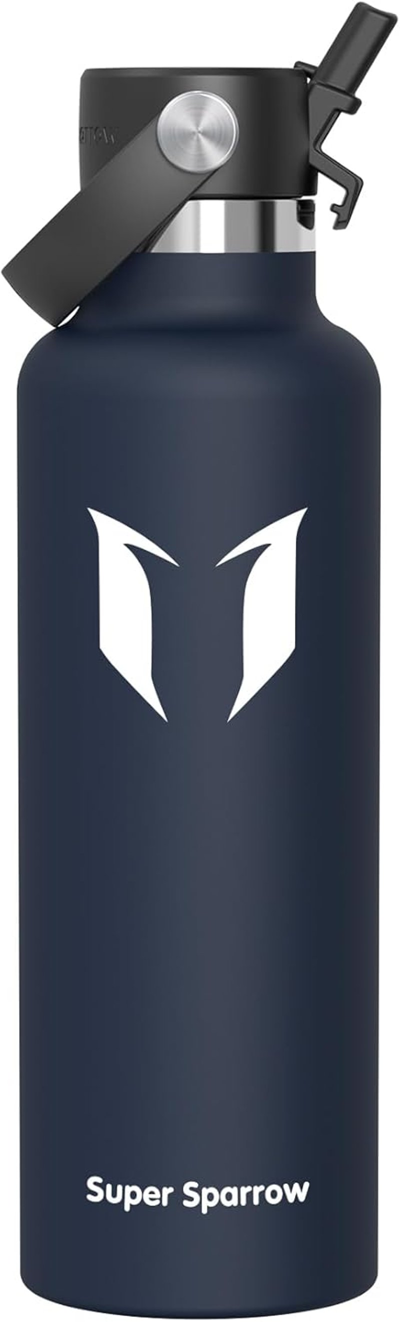Super Sparrow Rozsdamentes Acél Termosz Palack 350-1000ml BPA-Mentes Sporthoz - 750 ml, C- Sea Blue
