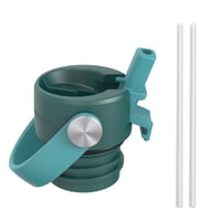 Nerezová termoska Super Sparrow, 350 ml, ultraľahká fľaša na pitie s viečkom so slamkou, bez BPA, na šport, cestovanie, do školy 4