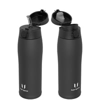 Nerezová termoska Super Sparrow, 500 ml, bez BPA, nepriepustná, s 2 uzávermi (slamkový a športový), termoska na kávu 1