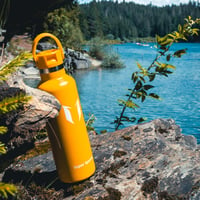 Nerezová termoska Super Sparrow, ultraľahká, bez obsahu BPA, s vrchnákom so slamkou, na šport a cestovanie, 350 ml 9