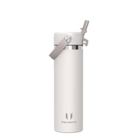 Nerezová termoska Super Sparrow SwivelSip so slamkou, bez obsahu BPA – krémová – 750 ml 1