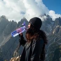 Detská fľaša na vodu Super Sparrow so slamkou – Tritanová fľaša 500 ml, nepriepustná, vhodná do umývačky riadu, bez BPA, ľahká, do školy a na bicykel 5