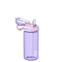Detská fľaša na vodu Super Sparrow so slamkou – Tritanová fľaša 500 ml, nepriepustná, vhodná do umývačky riadu, bez BPA, ľahká, do školy a na bicykel 2