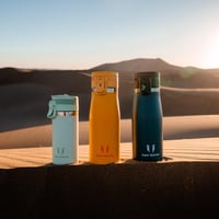 Detská termoska so slamkou Super Sparrow TouchFlow – 500 ml – nehrdzavejúca oceľ, bez obsahu BPA – na šport, do školy, na turistiku 8