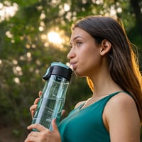 Super Sparrow TouchFlow szívószálas sport kulacs BPA-mentes Tritan - 750 ml 4