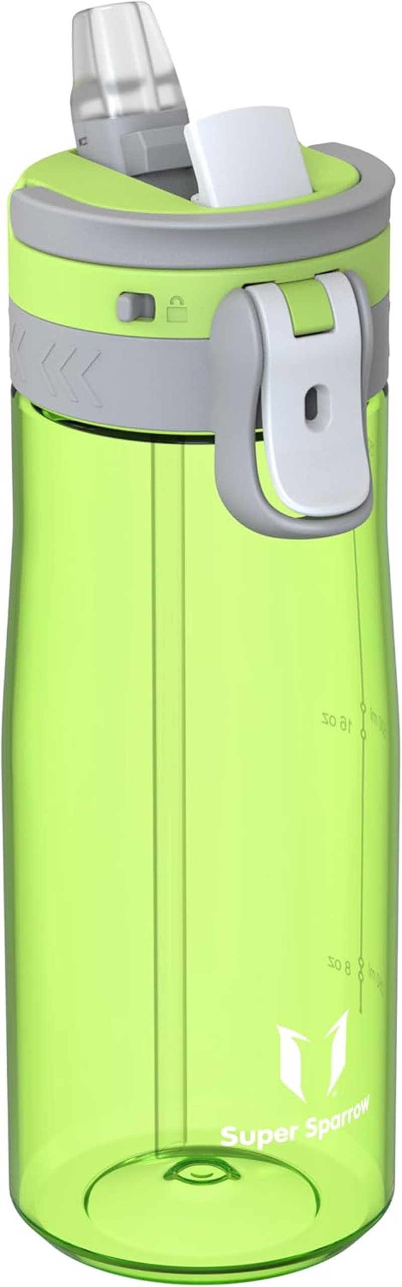 Super Sparrow TouchFlow szívószálas sport kulacs BPA-mentes Tritan - 750 ml