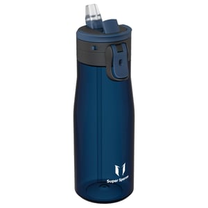 Super Sparrow TouchFlow Tritan sportska boca sa slamkom, 1 L, bez BPA, nepropusna — rabljeno (stanje: vidi drugu sliku)