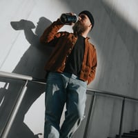 Športová fľaša Super Sparrow TouchFlow Tritan so slamkou, 1 l, bez BPA, nepriepustná — použitá (stav: pozri 2. obrázok) 5