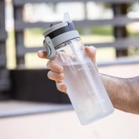 Sticlă sport Super Sparrow TouchFlow Tritan cu pai - 750 ml - fără BPA, etanșă - bidon ușor și sustenabil pentru sport și activități în aer liber 4